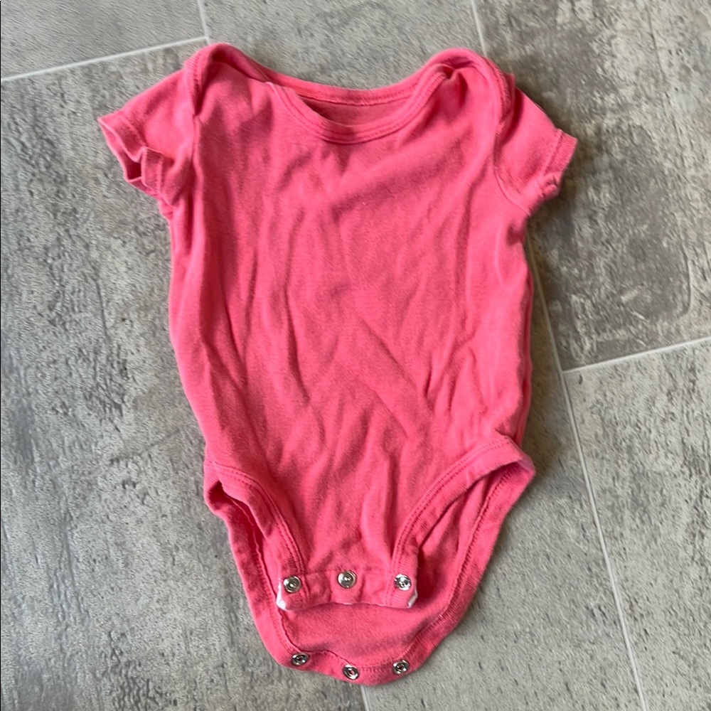 3/$20 Carter's Pink Bodysuit Soft Cotton One Piece
